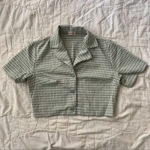 Cropped Button Down